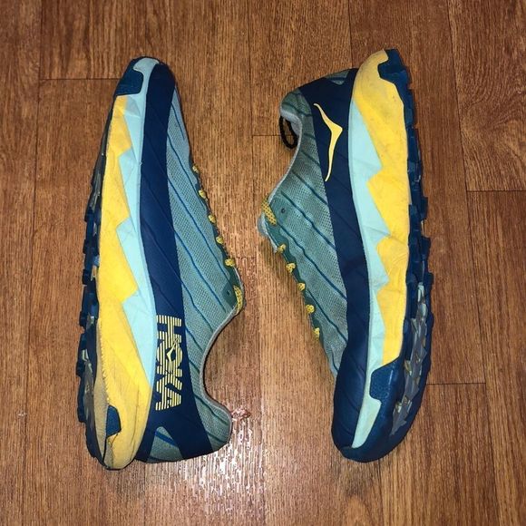 Hoka One One Blue Torrent Trail Run Shoes - Picture 1 of 8